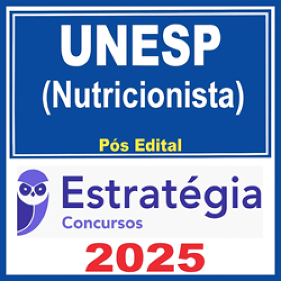 Rateio de Cursos para Concursos|UNESP (Nutricionista) - 2025 (Pós ...